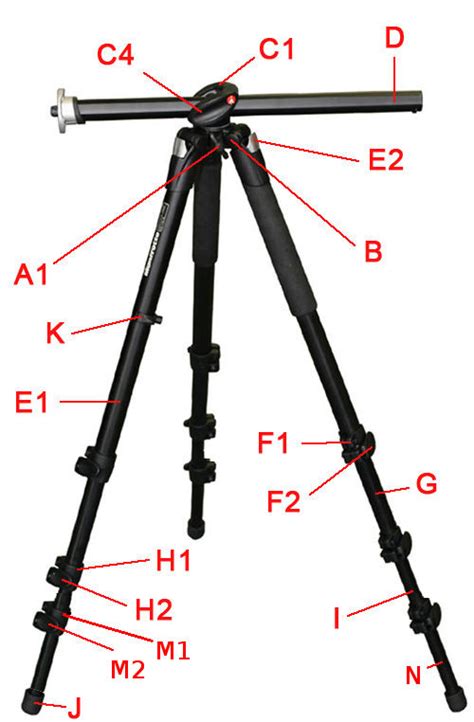 metal brackets for wood tripod legs|naturescapes tripod parts.